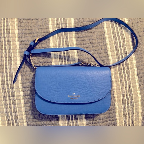 kate spade Handbags - Kate Spade Blue Crossbody Bag